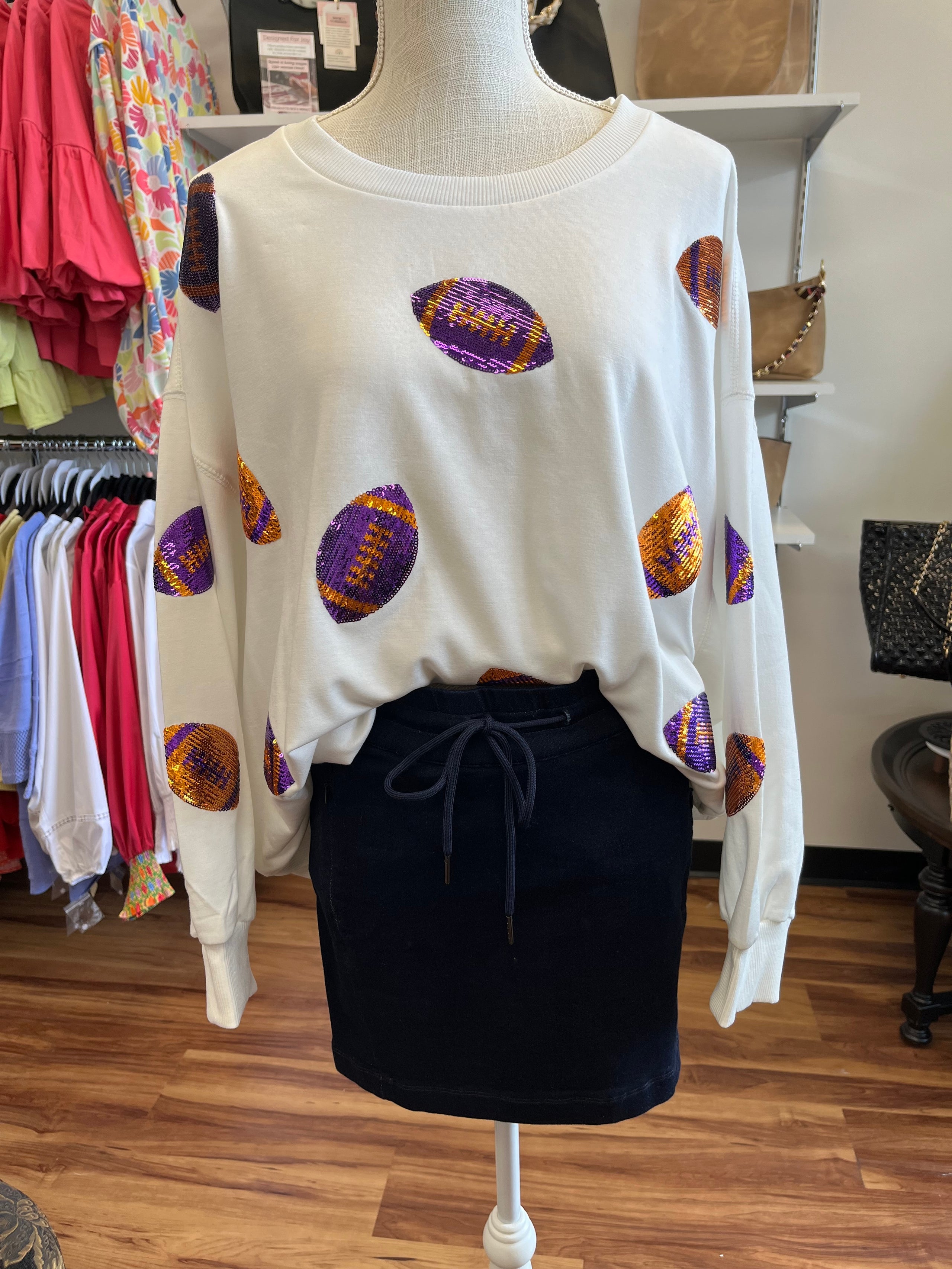 Dabo Ball Sweatshirt Barbara Jane s Boutique